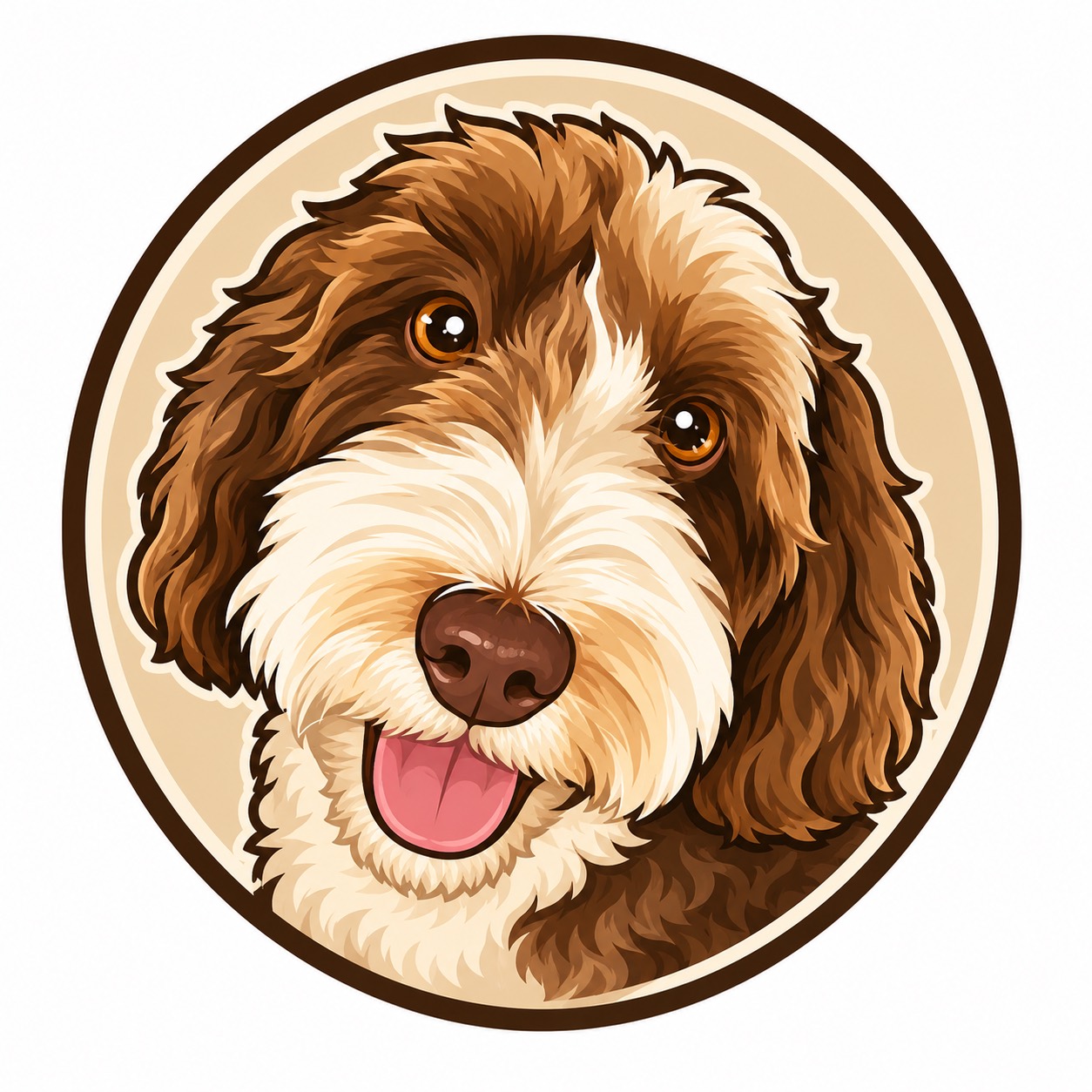 Illustrated portrait of Hopper